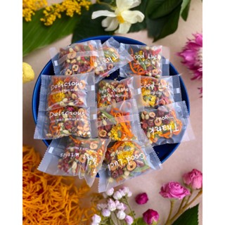 Trà Duỡng Nhan Đông Trùng Hạ Thảo 7 Vị Bổ Thận,Thảo Mộc Hộp 30 Gói