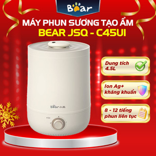 (CAO CẤP) MÁY PHUN SƯƠNG TẠO ẨM BEAR 5L, MÁY KHUẾCH TÁN TINH DẦU BẢO HÀNH 6 THÁNG