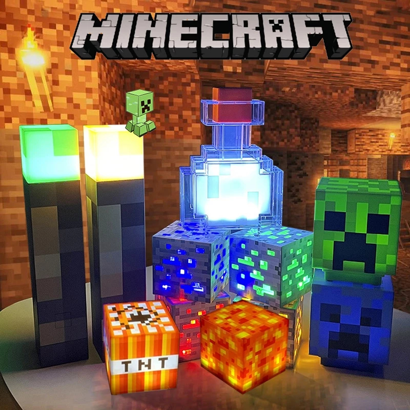 Đèn Ngủ Decor Để Bàn Trang Trí Minecraft