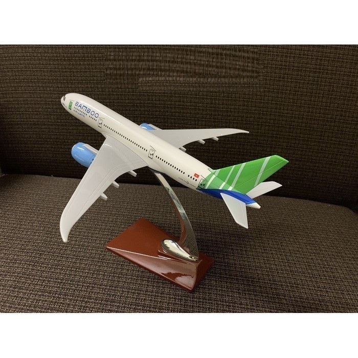 Mô hình máy bay tĩnh Bamboo B787 28cm