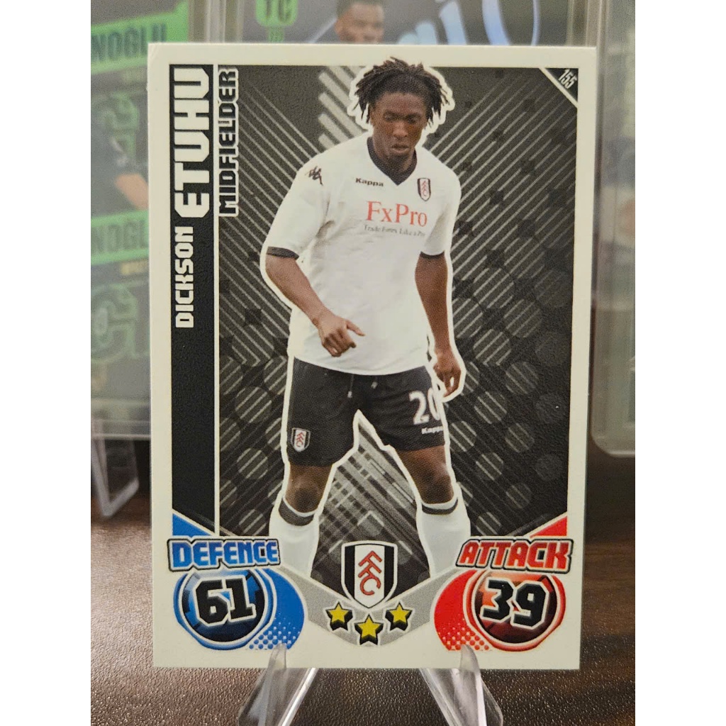 Thẻ Dickson Etuhu Topps Match Attax 2010/2011 (Fulham) (10/11)
