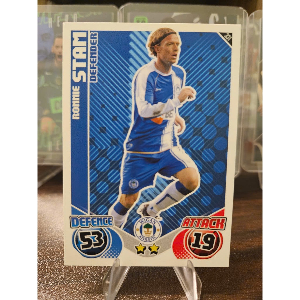 Thẻ Ronnie Stam Topps Match Attax 2010/2011 (Wigan) (10/11)
