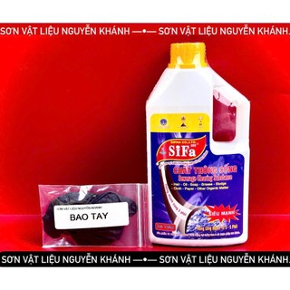 Dung Dịch & Bột Thông Tắc Cống, Cầu SiFa Có Găng Tay | Siêu Mạnh – Chống Nghẹt – Khử Mùi Hiệu Quả