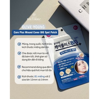 Miếng dán mụn OLIVEYOUNG CARE PUS WOUND COVER SPOT PATCH