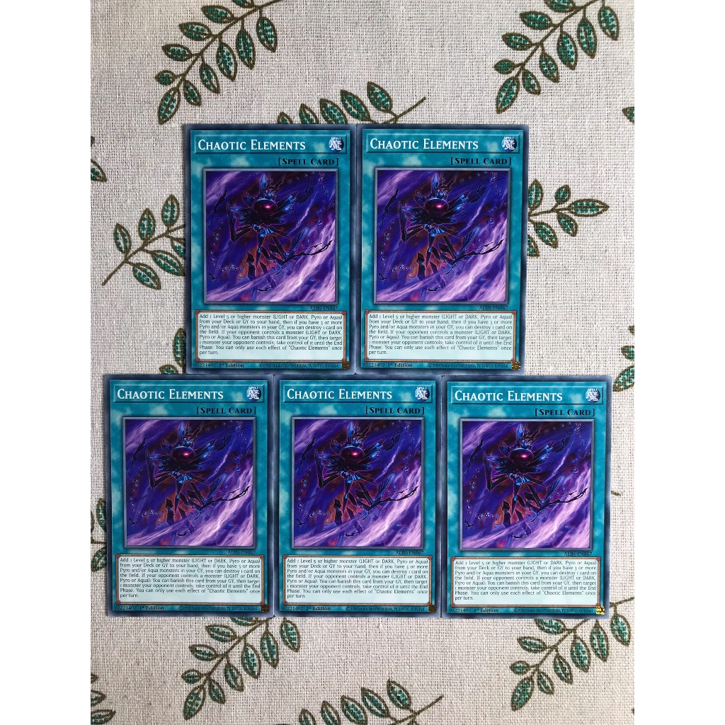 [LiLy_Yugioh] [EN-AE] Lá bài ALIN-EN067 “Chaotic Elements” - ALIN-AE067