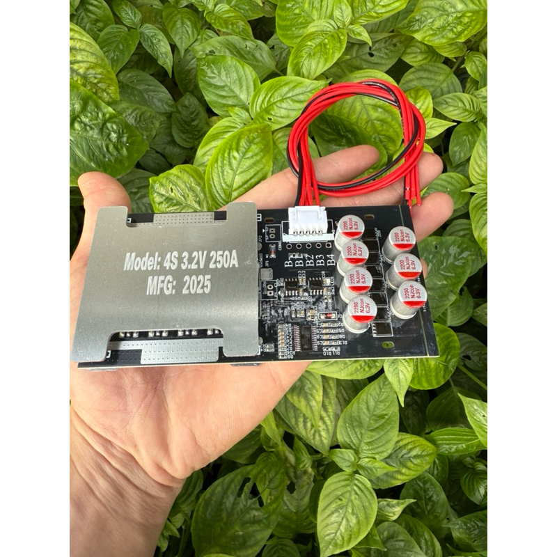 Mạch bảo vệ BMS 4S 250A tích hợp cân bằng chủ động 5A - Mạch BMS 4S 250A 3.2V tích hợp cân bằng chủ 