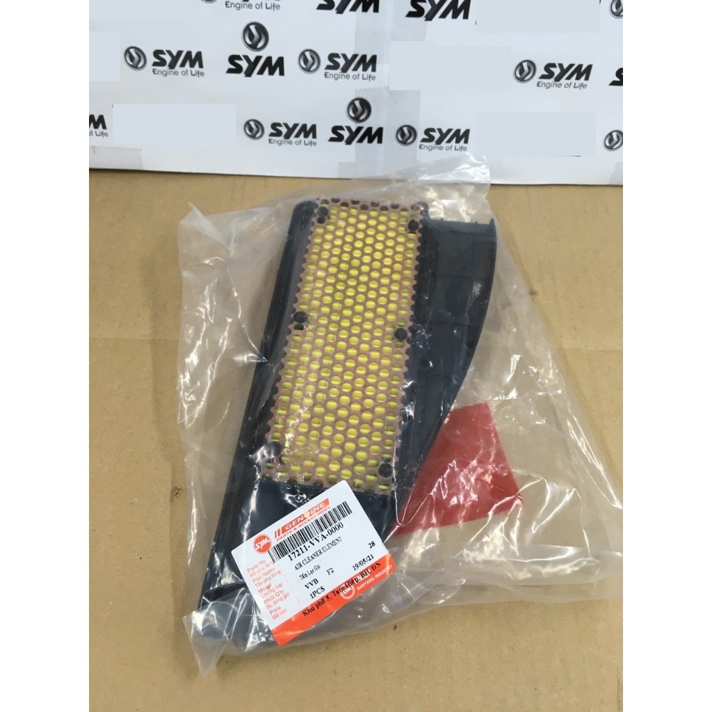 Lọc gió xe máy Shark SYM, hàng din SYM .