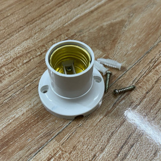 Đui đèn xoáy E27 ốp trần