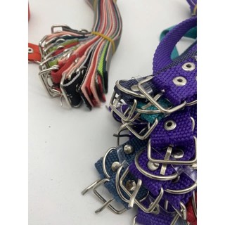 Dây đai đeo cổ chó, mèo.Đai nhỏ cho mèo ,chó cảnh có chuông cổ,đai lớn ,vải dù rất bền có thể giặt.Có nhiều lỗ khuy