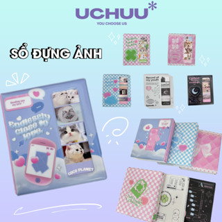  Sổ Đựng Ảnh Photostrip UCHUU Album Binder Collect Book Lưu Niệm A5 Đựng Ảnh Photobooth 4cut 