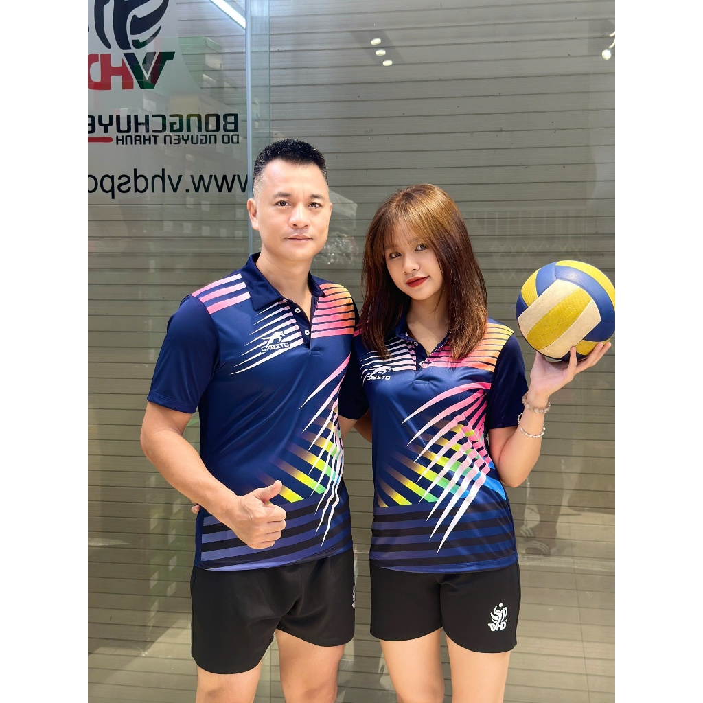 Áo Thế Thao VHD Cabeto Dành cho Nam Nữ, Thoáng mát, thấm hút mồ hôi, co giãn 4 chiều.