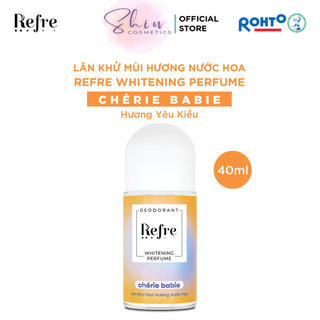 Lăn Khử Mùi Hương Nước Hoa Ngăn Tiết Mồ Hôi Giúp Mềm Mịn Trắng Sáng Vùng Da Dưới Cánh Tay Refre