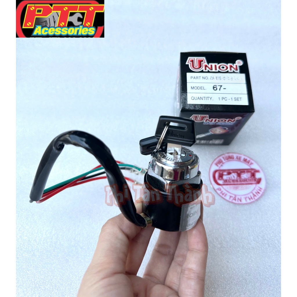 BỘ Ổ KHOÁ XE 67 UNION