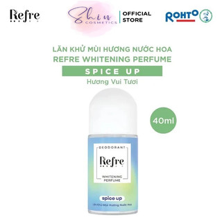 Lăn Khử Mùi Hương Nước Hoa Ngăn Tiết Mồ Hôi Giúp Mềm Mịn Trắng Sáng Vùng Da Dưới Cánh Tay Refre