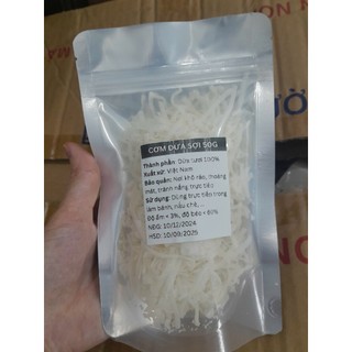 Cơm dừa dạng sợi 50g - 100g - Merit Cake Shop