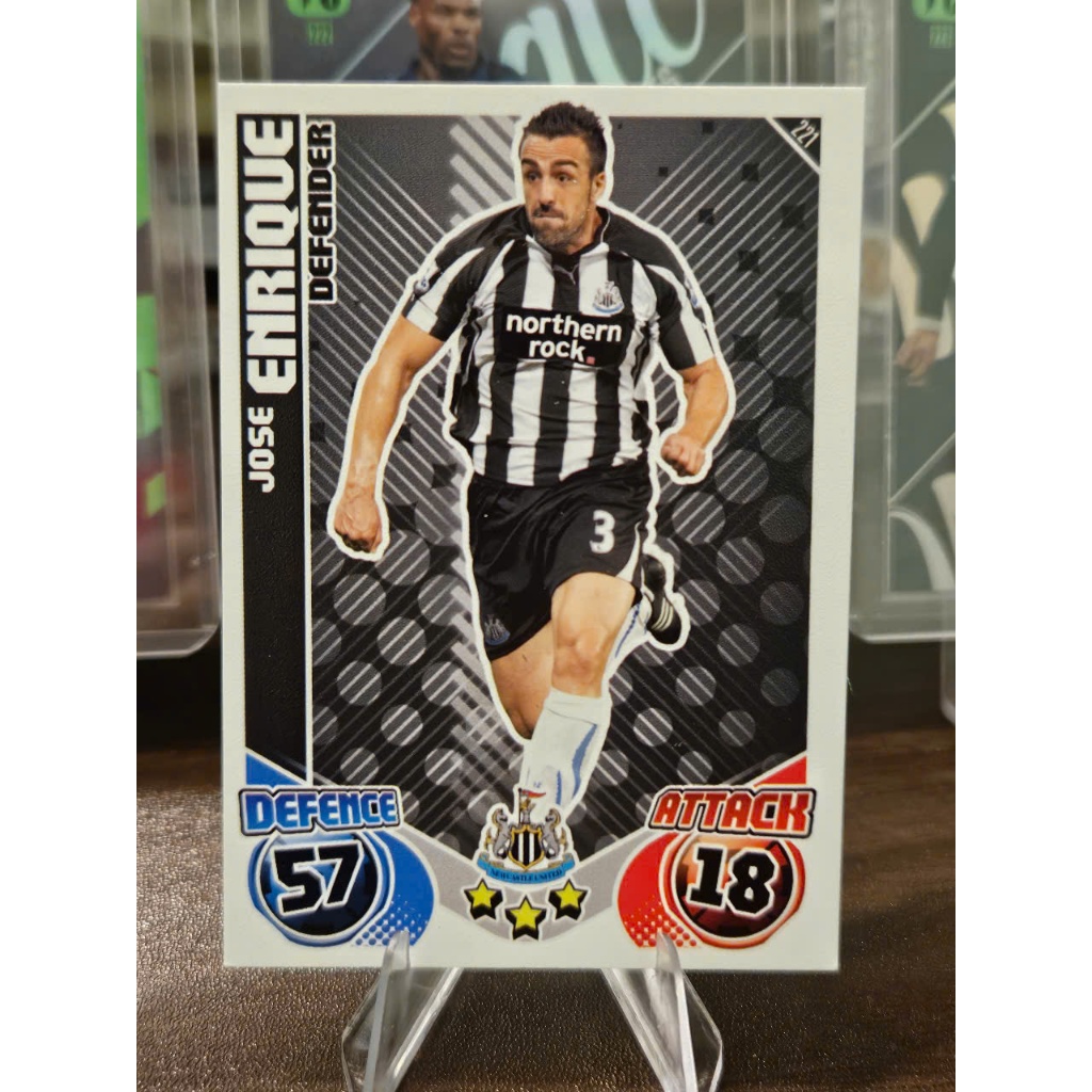 Thẻ Jose Enrique Topps Match Attax 2010/2011 (Newcastle United) (10/11)