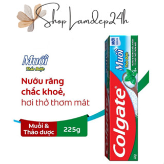  Kem đánh răng Colgate bảo vệ nướu Muối Thảo Dược Herbal Salt 225g 