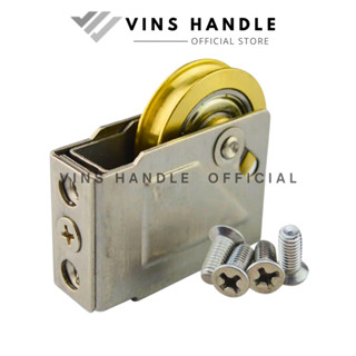  BÁNH XE CỬA ĐI LÙA  Bánh xe tăng giảm  INOX - THAU LỚN CHO HỆ NHÔM 700 1 cái  