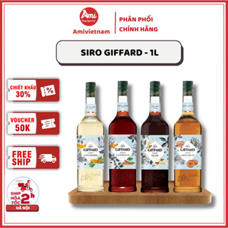 Siro Giffard Đủ Hương Vị Pha Chế 1L - Siro Pha Matcha Latte, Bột Matcha Pha Latte Thơm Ngon