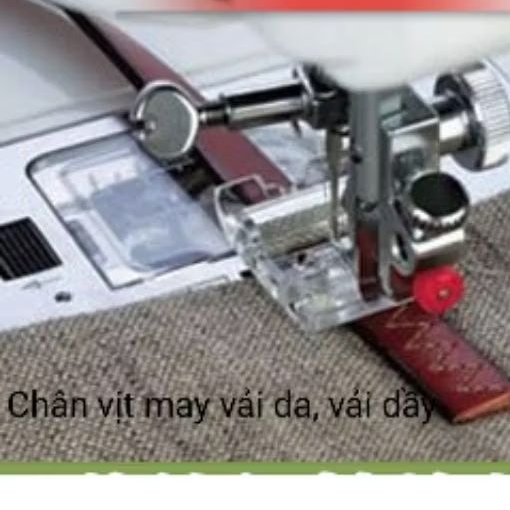 Chân vịt con lăn may vải da, vải dầy
