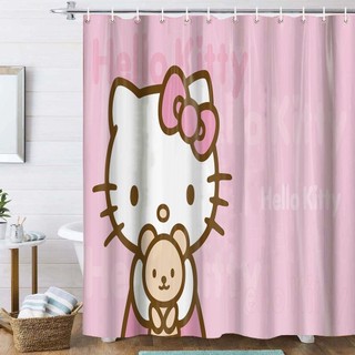 🚿 RÈM PHÒNG TẮM HELLO KITTY KT096 – CHỐNG THẤM, XINH XẮN, DỄ THƯƠNG 💕