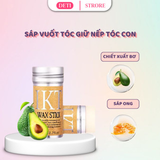 Sáp Vuốt Tóc Nữ Keo Vuốt Tóc Con Gel Tạo Kiểu Tóc Cho Trẻ Em Mềm Và Giữ Ẩm IKT 75g DETI SHOP
