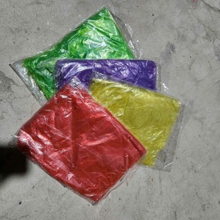 [Combo 10 bộ] bộ áo mưa nilon nhiều màu [cả áo & quần] – không lo mưa gió ☔