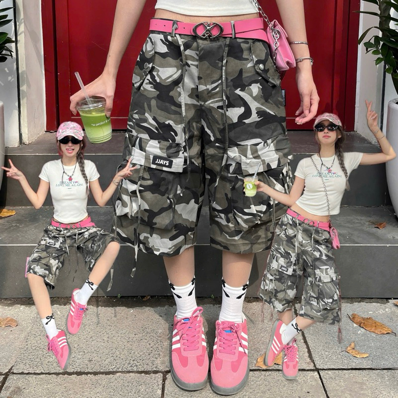 Quần short Kaki POCKET Túi hộp Tag JJAYS Form Lửng Unisex Nam, nữ 🖤 Jaystoree | BigBuy360 - bigbuy360.vn