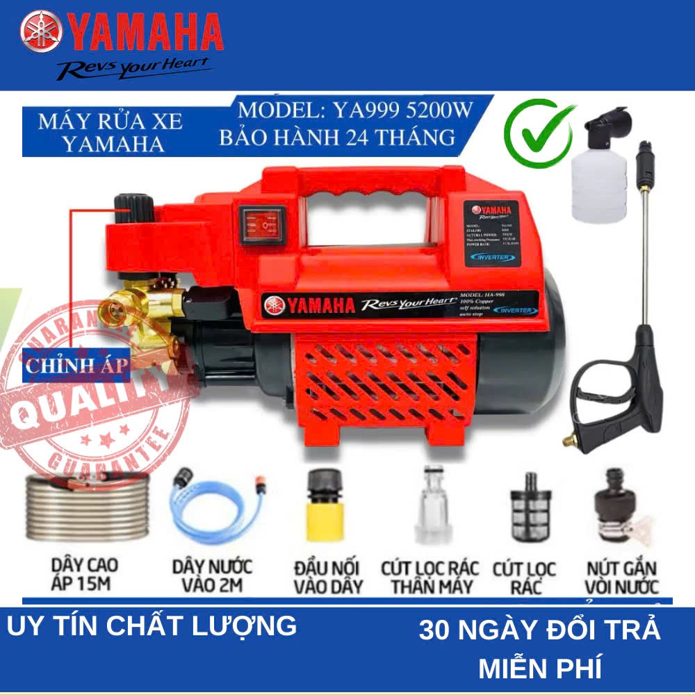 Máy rửa xe áp lực cao YAMAHA YA999