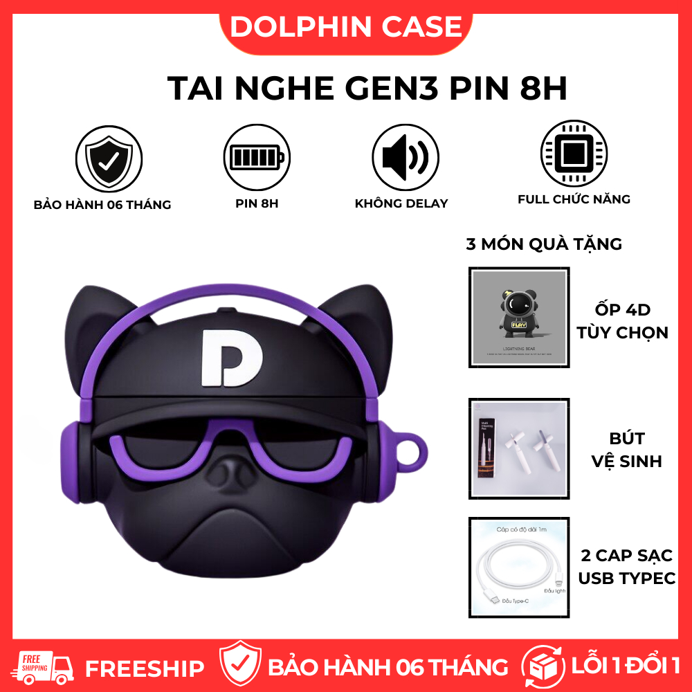 Tai nghe Bluetooth Gen3 Jerry XRX Pin 8H Bản Đủ Full Chức Năng (BH 6 Tháng)