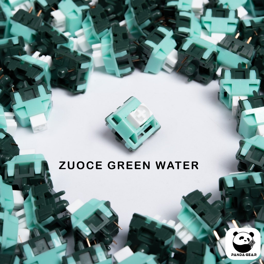 Switch Zuoce Green Water linear 45g prelubed công tắc bàn phím cơ Zuoce Green Water