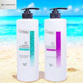 Dầu gội và xả Ceorali Magicsil phục hồi tóc chuyên sâu