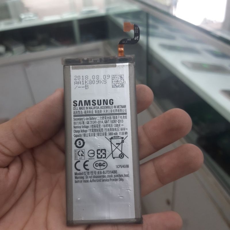 Pin sam sung EB-BJ731abe - J7 plus - C710 dùng chung zin cũ bóc máy