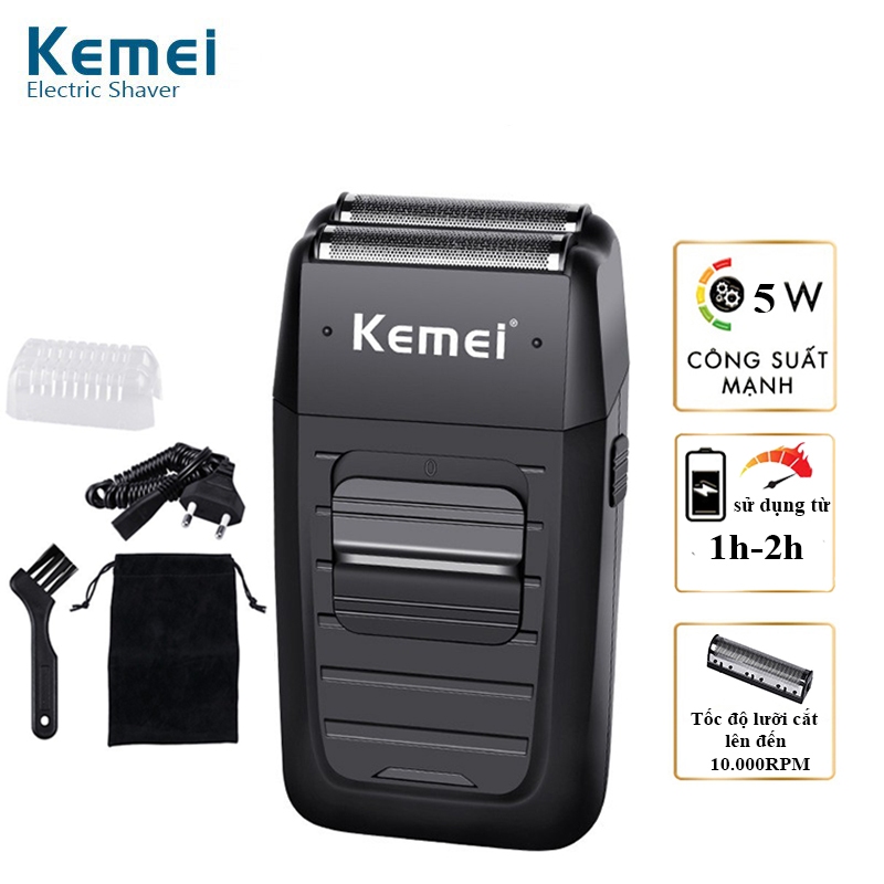 Máy cạo râu Fade tóc KEMEI 1102 Hiện đại mới