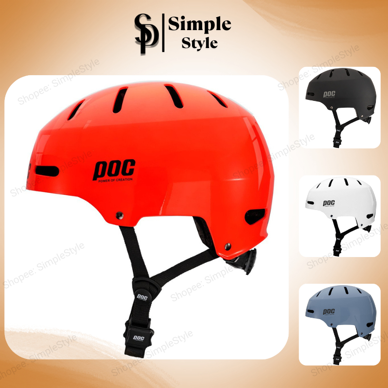 [CHÍNH HÃNG]  Mũ Bảo Hiểm POC 05 Full Box Cực Xinh, Kèm túi đựng, Mái che và BH 12 Tháng