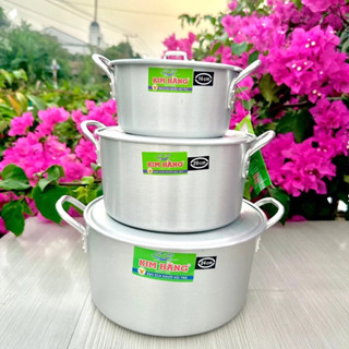 [XẢ KHO] Nồi nhôm, chảo chống dính Kim Hằng đủ size