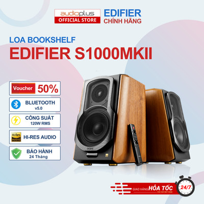 Loa 2.0 EDIFIER S1000MKII - Bluetooth V5.0 aptX HD - Công suất 120W - Chính hãng - BH 24T