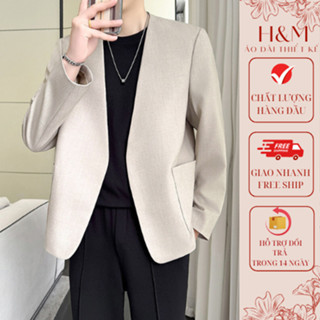 [MẪU MỚI] Áo blaze nam không cổ , áo vest nam blaze phong cách Hàn Quốc sang trọng cao cấp HMX5335
