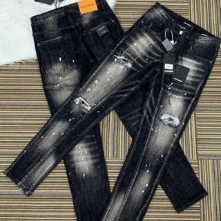 quần bò jean nam dài dsq đen xanh rách vá nhiều mẫu mới hot,form slimfit chất jean co giãn giá tốt ĐƯỢC KIỂM170.1