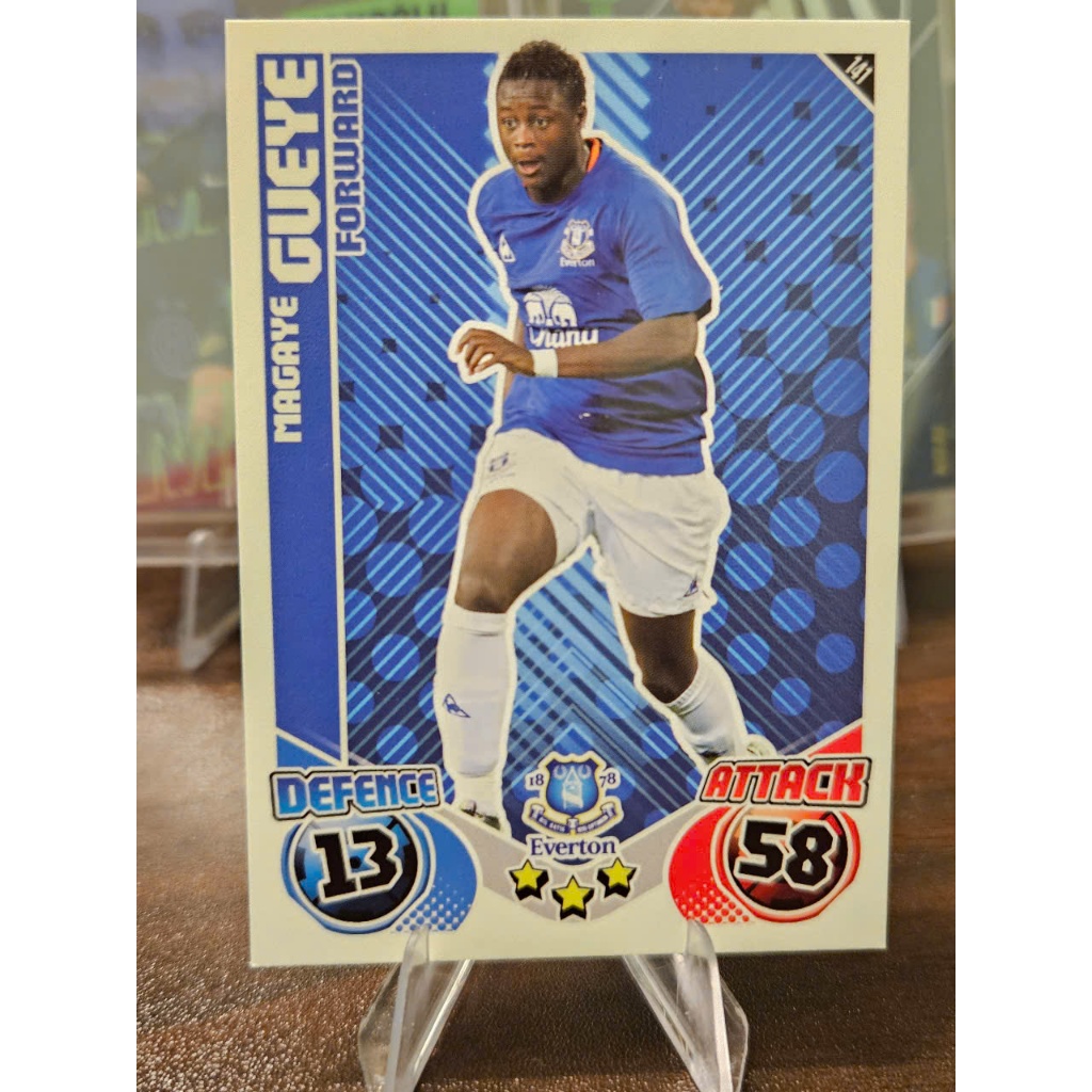 Thẻ Magaye Gueye Topps Match Attax 2010/2011 (Everton) (10/11)