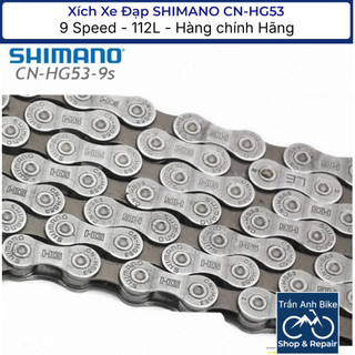  Xích Sên Xe Đạp SHIMANO CN HG53 9 Speed 112L - Hàng chính Hãng 