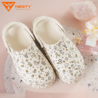  { NE01-3 } Dép Sục Nam Nữ NESTY NE01-3 Họa Tiết Giáng Sinh Dễ Thương 