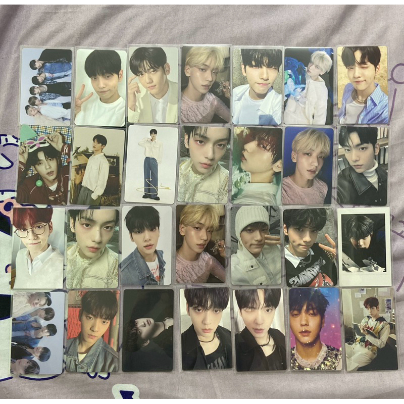 [SOOBIN] Card Soobin txt chính hãng official bóc từ album pob Luckydraw Yeonjun Soobin Kai Taehyun B