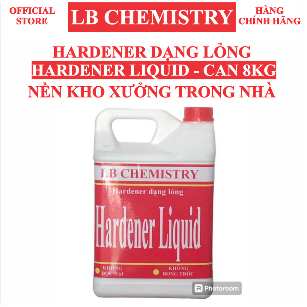 [Vietnam] Hardener Liquid (8kg). Lớp phủ tăng cứng nền bê tông dạng lỏng, tăng khả năng chịu va đập,