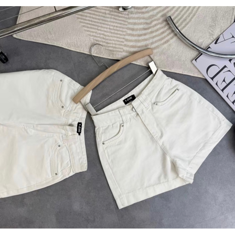 [K-JEANS] Quần short jeans nữ trơn ( mã S006 )