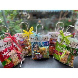 COMBO 10 túi (25x30) đựng bánh kẹo cho bé 1/6, trung thu,…