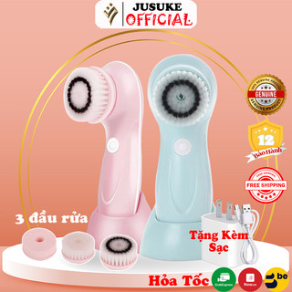 Máy rửa mặt chính hãng JUSUKE sạch hơn chống nước hiệu quả bảo hành 12 tháng