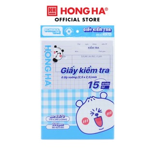  Giấy Kiểm Tra 4 Ôly Hồng Hà Dành Cho Học Sinh Cấp 1 - 4970 