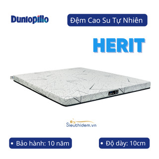 [FREESHIP] Đệm cao su thiên nhiên Dunlopillo Herit (dày 10cm) Di sản 100 năm Dunlopillo