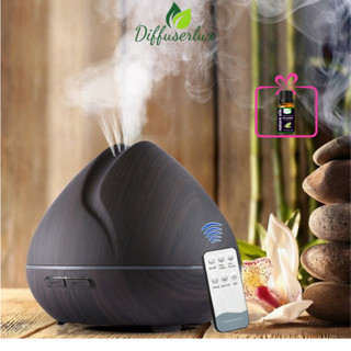 Máy xông tinh dầu búp sen dung tích 550ml máy sông phun tinh dầu hẹn giờ - DIFFUSER LUX